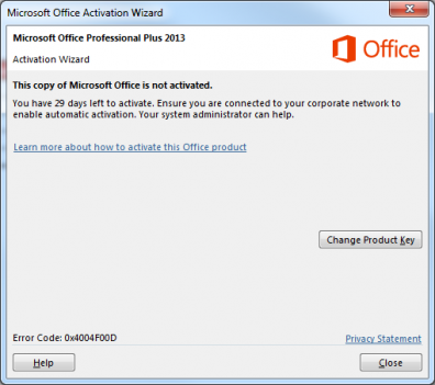 install id confirmation id office 2013